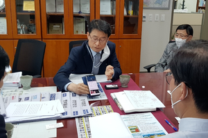  ‘종중재산관리법’ 제정에 대해 송석준 의원과 환담